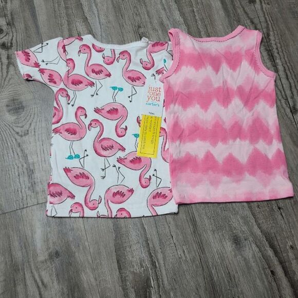 Baby Girls Flamingo Pajama Tops carter's 18M - Picture 2 of 2